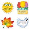 Year Round Diecut Address Labels (12 designs)