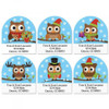 Holiday Hoot Diecut Address Labels (6 Designs)