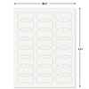 Spring Diecut Address Labels (4 Designs)