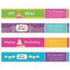 Happy Day Wrap Around Address Labels (4 Designs)