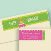 Happy Day Wrap Around Address Labels (4 Designs)