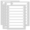 Kraft Happy Holidays Wrap Around Address Labels