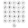 Cursive Initial Round Address Labels