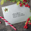 Classic Spruce Round Address Labels