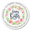 Easter Fun Round Address Labels