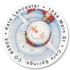 Looking Up Round Address Labels