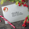 Christmas Tidings Round Address Labels (4 Designs)
