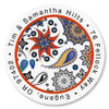 Color Paisley Round Address Labels