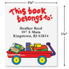 Lil' Wagon Bookplate Labels