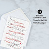 Christmas Wish Deluxe Foil Christmas Greeting Cards