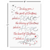 Christmas Wish Deluxe Foil Christmas Greeting Cards