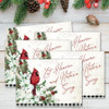 Winter Cardinal & Dogwood Christmas Greeting Cards