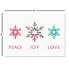 Snowflake Season Christmas Greeting Cards
