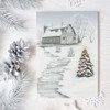 Winter Barn Christmas Greeting Cards