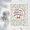 Love Was Born Religious Christmas Greeting Cards