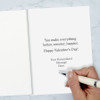 Just My Type Personalized Valentines Card
