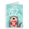 No Otter Personalized Valentine Card