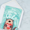 No Otter Personalized Valentine Card