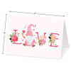 Gnome Personalized Valentines Card