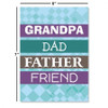 To Grandpa on Father's Day Card