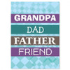 To Grandpa on Father's Day Card