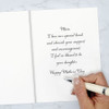 From Daughter BOHO Mother's Day Card