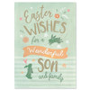 Son and His Family Easter Card