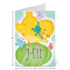 Chick on Egg Easter Card