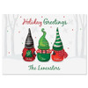 Gnome Family Christmas Cards