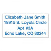 Standard Self-Inking Address Stamp