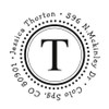 Monogram Round Self-Inking Address Stamper