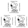 PEANUTS® Square Self-Inking Address Stamp