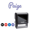 Script Self-Inking Stamp - 4 Colors