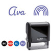 Rainbow Self-Inking Stamp - 4 Colors