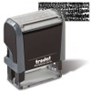 Self-Inking Security Protection Rubber Stamp