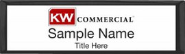 Keller Williams GPS Small Black Executive White Badge
