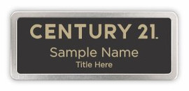 Century 21 New Logo Prestige Satin Anodized Name Badge | KWP-98825