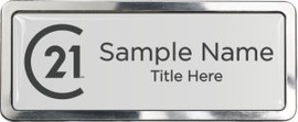 Century 21 New Logo Prestige Polished Name Badge – KWP-98784