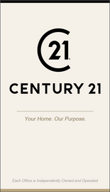 Century 21 business card back design BS-02 Professional Information Back