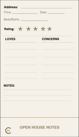 Century 21 business card back design BS-16 Coordinating Reverse Layout