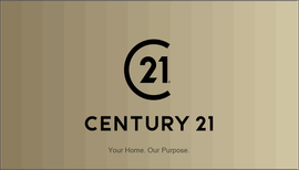 Century 21 business card back design BS-23 Professional Information Back