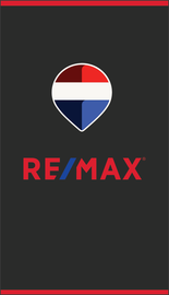 RE/MAX business card back design BS11 Dark Minimal Logo Back