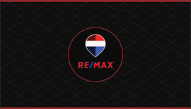 RE/MAX business card back design BS02 Patterned Medallion Logo Back