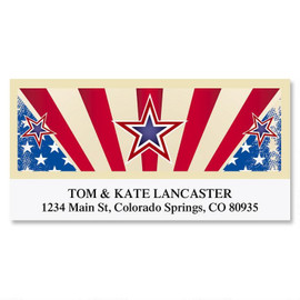 True Blue Deluxe  Return Address Labels