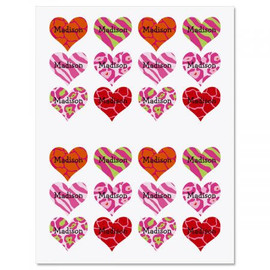 Variety Heart Stickers