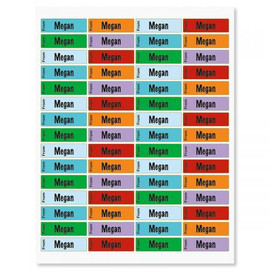 Personalized Kid's Name Stickers