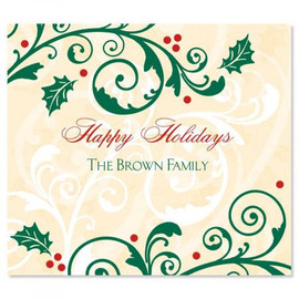 Fine Holiday Personalized Canning Jar Labels