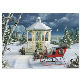 Season of Peace Religious Christmas Greeting Cards