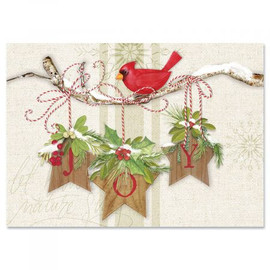 Winter Garden Religious Christmas Greeting Cards