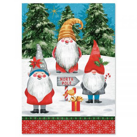 Holiday Gnomes Christmas Greeting Cards